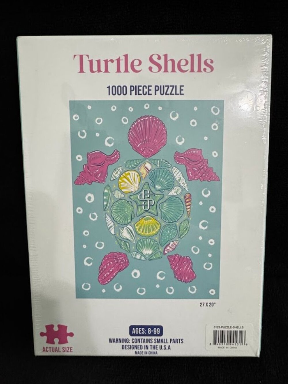 NWT Simply Southern 1000 Piece Turtle Shells‎ Jigsaw Puzzle